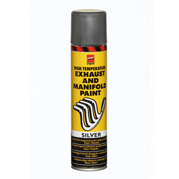 Pintura para Escape e Coletor (Prata) 350ml Spanjaard
