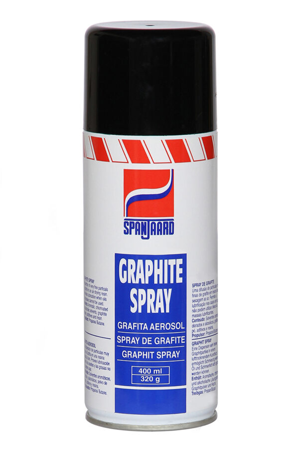 Spray de Grafite 400ml ou 320g Aerosol Spanjaard
