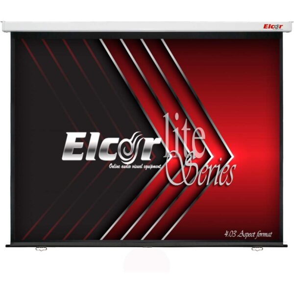 120" Manual screen, Material: glass bead, Specification: W 2600mm x H 1250mm, length:1250mm Contrast ratio: 4:3 & 16:9, Weight: 11.5 kgs
