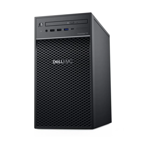 DELL EMC POWER EDGE T40 SERVER E-2224G 3.5Ghz 8M CACHE, 4C/4T TURBO (71W), 1TB HDD, 8GB Ram, DVD-RW, 10/100/1000 LAN, NO OS.