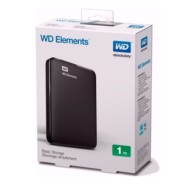 Disco duro externo WD 1TB