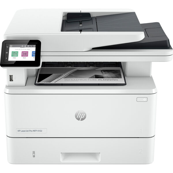 HP LaserJet Pro MFP 4103dw (Replaces the M428dw). Print, Copy, Scan.2.7" Colour touchscreen. Printes up to 40ppm.