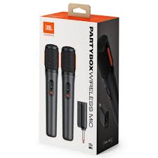 JBL party box wireless microphones
