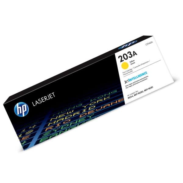HP 203A Yellow Laserjet Toner Cartridge