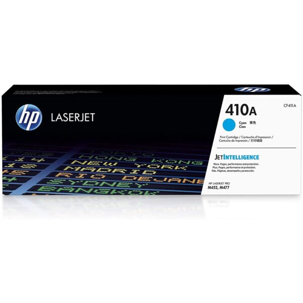 HP 410A Cyan Laserjet Toner Cartridge