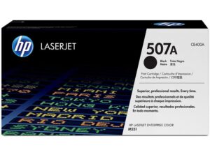 HP 507A Black Laserjet Toner Cartridge