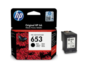 HP 653 Black Original Ink Advantage Cartridge