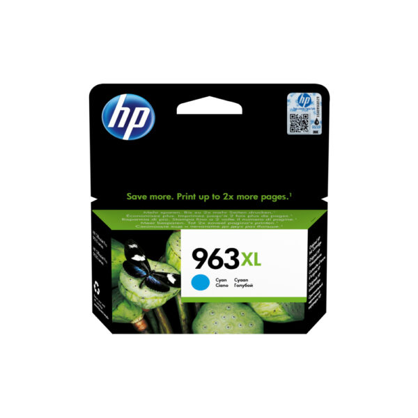HP 963XL High Yield Cyan Original Ink Cartridge