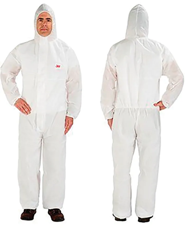 RS PRO White Coverall, Type 5 & 6 Anti-Static, M